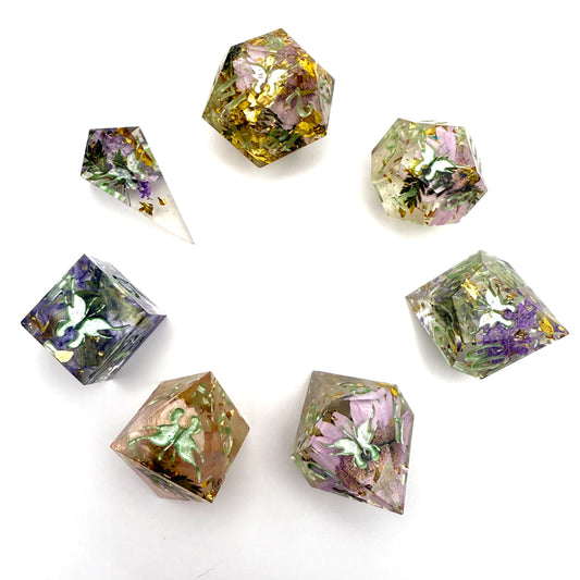 Custom 7-Piece Dice Commission