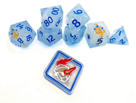 Priestess | 8 Piece Resin Dice Set | Goblin Slayer